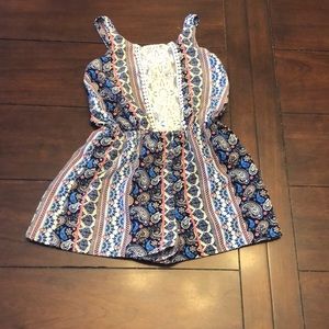 Lulu Bleu colorful romper